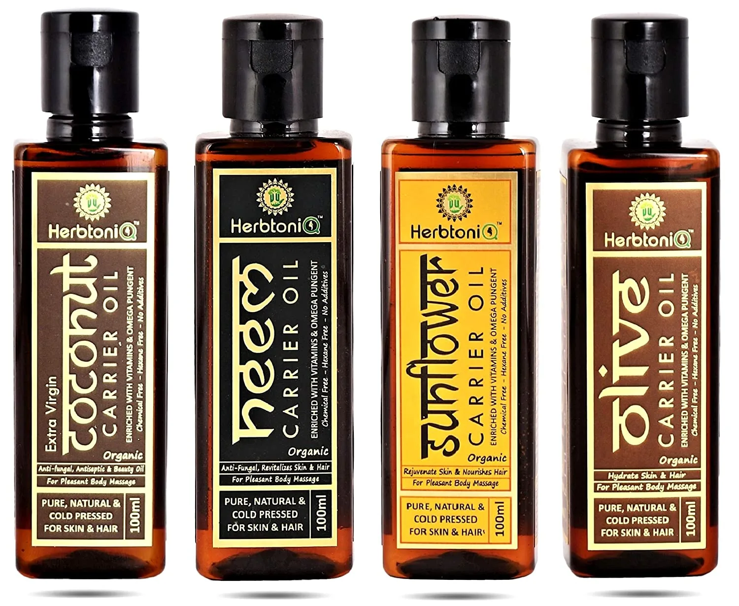 400ml(COCONUT+NEEM+SUNFLOWER+OLIVE)+F