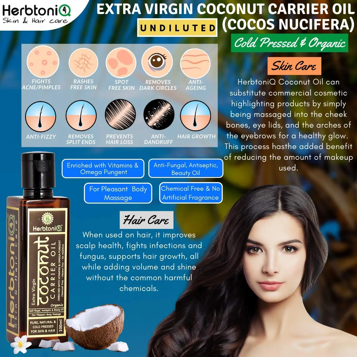 400ml(COCONUT+NEEM+SUNFLOWER+OLIVE)+F1