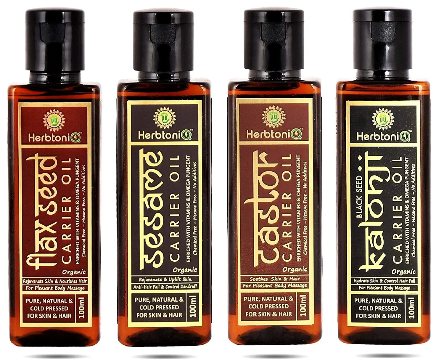 400ml(Flaxseed+Sesame+Castor+Kalonji)+F