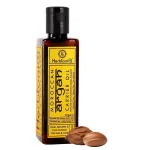 HerbtoniQ Organic Moroccan Argan Cold Pressed Carrier Oil For Face, Skin & Hair Care (100ml)