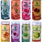 HerbtoniQ Pack Of 8 Natural Curry Manjistha Tomato Pomegranate Peel Fenugreek Onion Moringa Colorless Neutral Henna For Hair Care Pack (1250g)