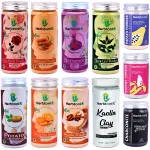 HerbtoniQ Natural Rose Petal, Sandalwood, Beetroot, Neem, Potato, Orange Peel, Licorice, Kaolin, Papaya, Banana And Charconite Powder For Skin Care (1800 g)