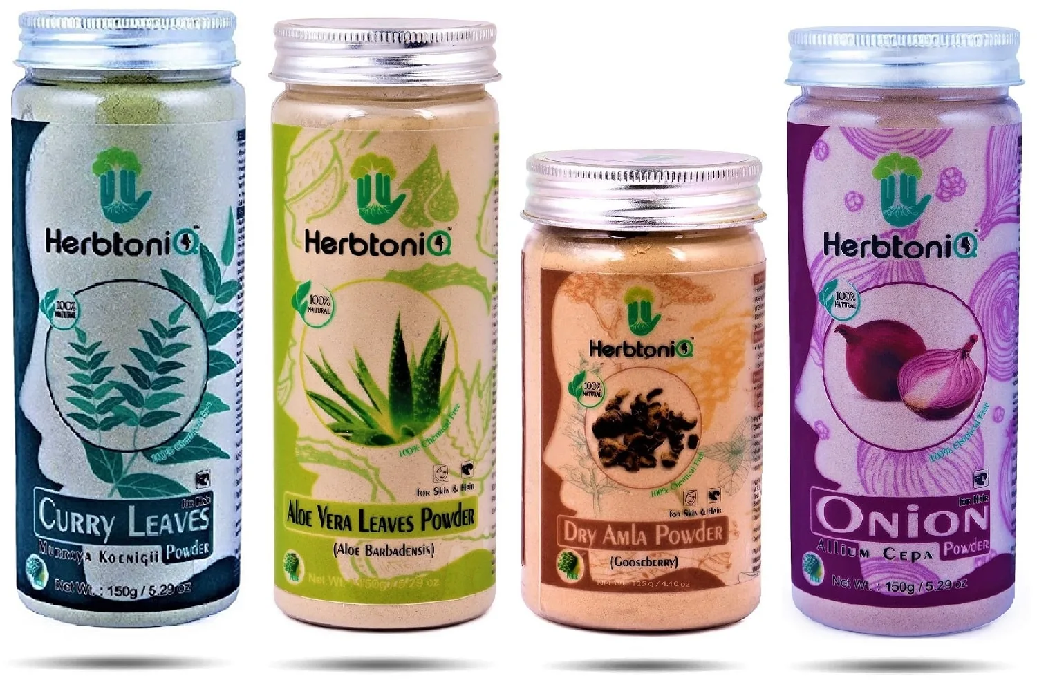 Curry150HQ+Aloevera150HQ+Amla125HQ+Onion150HQ