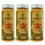 HerbtoniQ 100% Natural Baheda Powder (Bibhitaki/Bedda Nut/Terminalia bellirica) for Hair Pack and Face Pack (450)