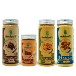HerbtoniQ 100% Natural Nagarmotha, Katha, Baheda and Harad Powder for Dandruff, Frizzy Hair, Damaged Hair, Intensive Hair Care Pack (600 Gram)