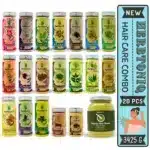 HerbtoniQ 100% Natural Organic Herbal Hair Powder Jumbo Set - 20 Botanical Products, 3425g Total - Complete Hair Care, Growth, and More